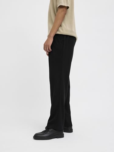 Pantalon classique loose fit avec coupe ample et finitions soignées - 7