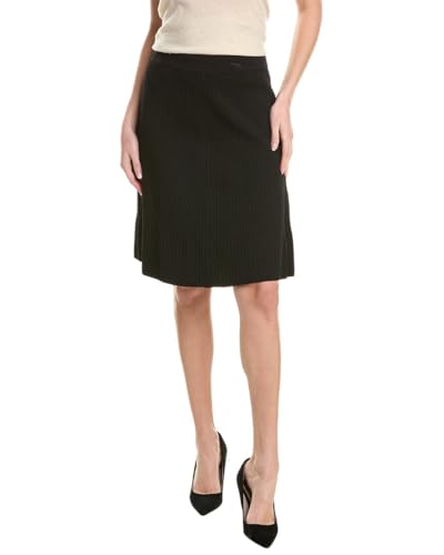 Anne Klein Women's Directional Rib Midi Skirt
