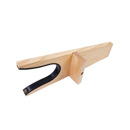 CENPEK Ultimatives Stiefelknecht-Set – Robuster Stiefelauszieher für Gummistiefel und Arbeitsstiefel, Stiefelauszieher mit starkem Ledergriff für Arbeitsstiefel, Einheitsgröße