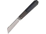 Jack Wolf Knives Blue Linen Micarta Fram...
