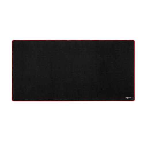 LogiLink ID0216 - XXXL Gaming Mauspad, 120 x 60 x 0,3 cm, für Mäuse mit optischem und mit Lasersensor, Farbe: Schwarz