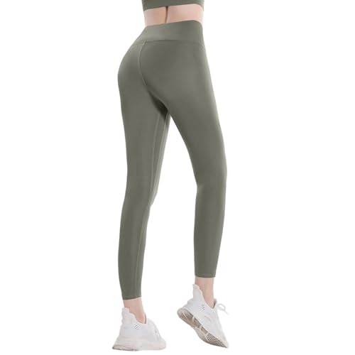 MOKBAY Mallas Running Mujer Leggins Pantalon Deporte Talla Grande Verde Militar Ropa Mujer Talla Grande Anticeluliticos Cellumove Leggings Lipedema Leggins Verde Militar XXL