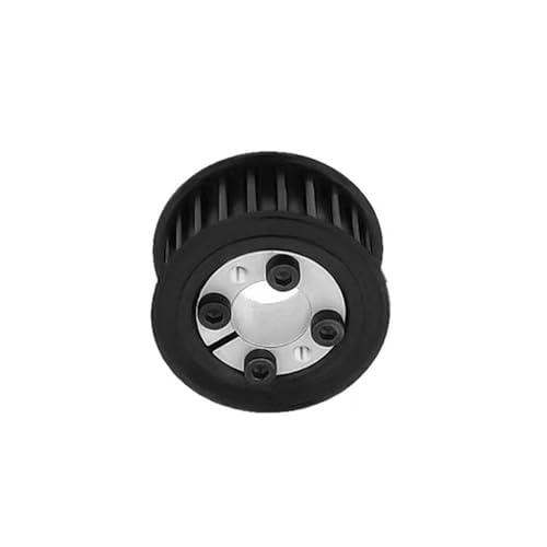 Poulie de synchronisation HTD 8M 48T en acier alésage 30mm pour courroie 30mm
