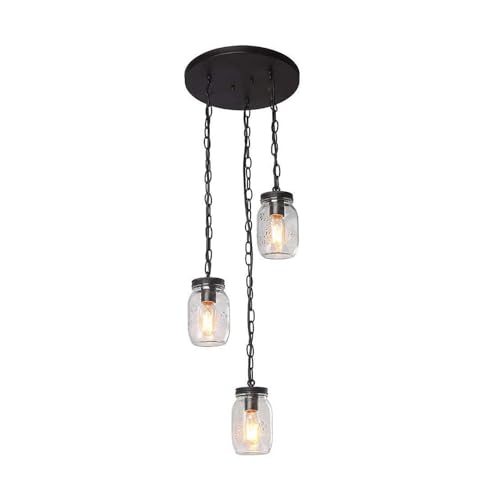 Lustre bocal en verre TYKHGFS pour en finir avec les pièces sombres et sans style