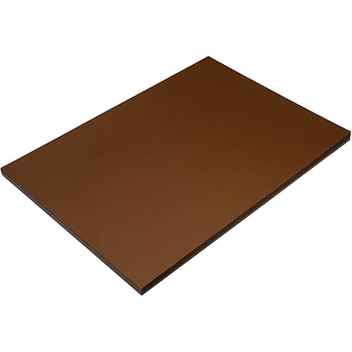 Hawksbill A4 Dark Brown Card 180 GSM Premium Brown Cardstock Pack of 100 | Ideal for Arts Crafts Printouts Stationery and DIY Projects