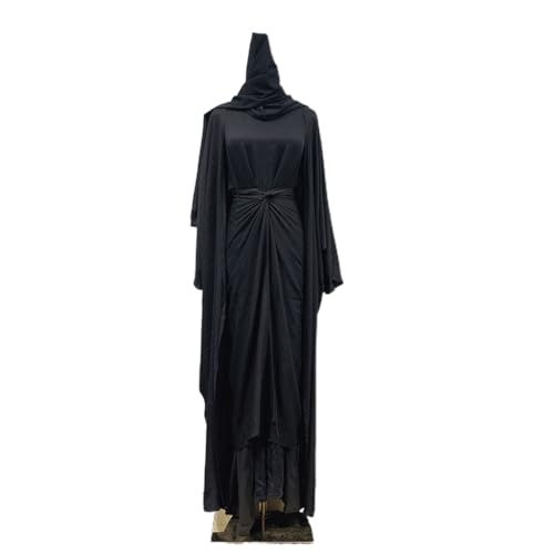 Robe musulmane et ensemble 3 pièces avec kimono uni pour femme