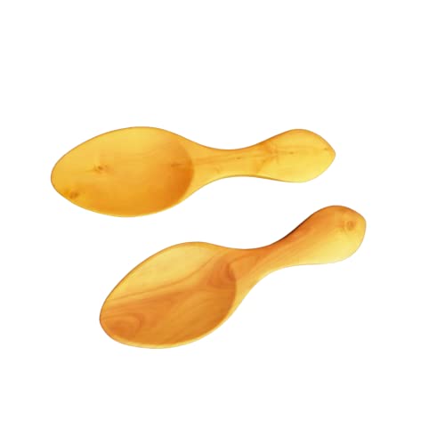CUCHARA PARA LA SAL DE MADERA DE BOJ 11CM. Artesanos de España. ENVÍO GRATIS.