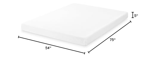 Image of Best Price Green Tea Memory Foam Mattress for Kids & Adults, Medium Firm, 5 Inch Full Size, Bed-in-A-Box