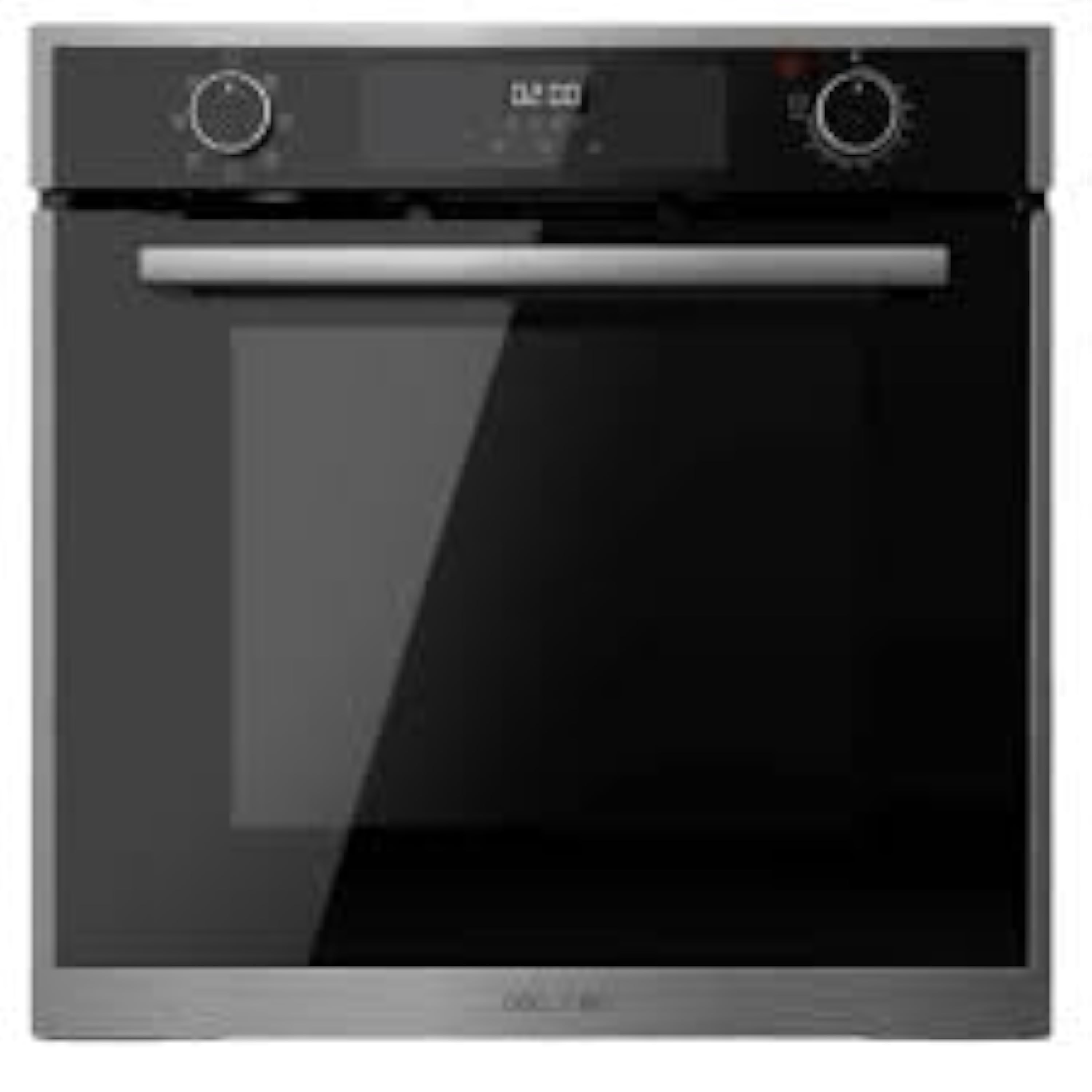 Cecotec Horno Multifunción Integrable 60cm Bolero Hexa M226000 Edge A. 2800W, 72L, 7 Funciones, Modo Grill, Fan Assisted Grill, Modo Convección, Defrost, Steam Base X2, Steam EasyClean, Steam Assist