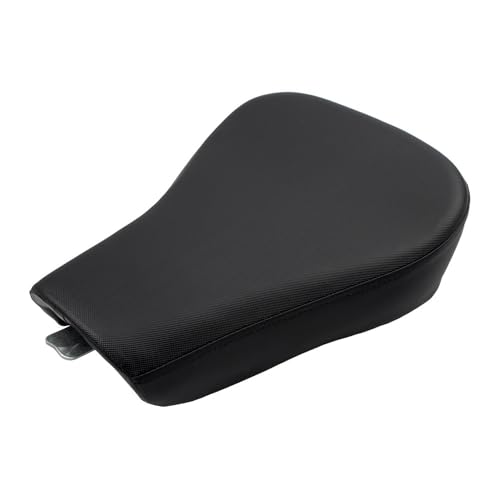 Selle motocross et custom noire avec coussin de siège pour Sportster XL1200 X48