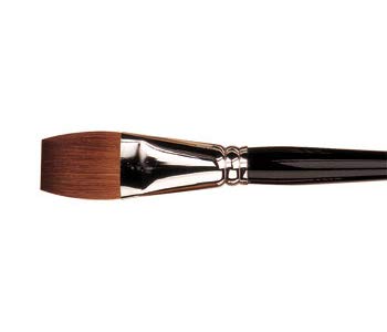 Pro Arte : Connoisseur Flat Red Sable / Prolene Watercolour Brush Series 99 Size 3/8in