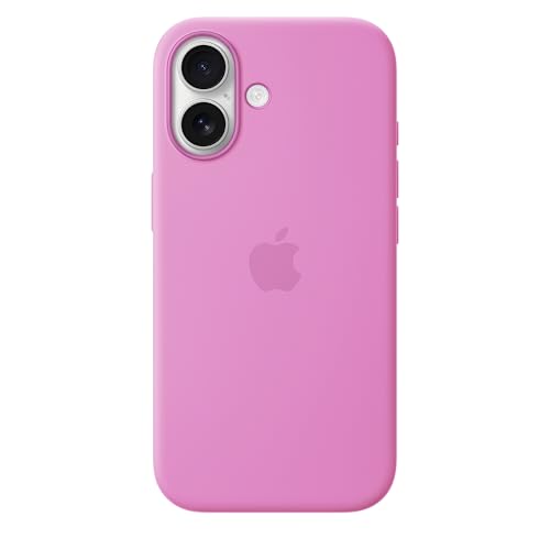 Image of Apple iPhone 17 Silicone Case with MagSafe and Camera Control: Lightweight Phone Case, Wireless Charging Compatible, Smooth Matte Finish; Electric Lavender 
