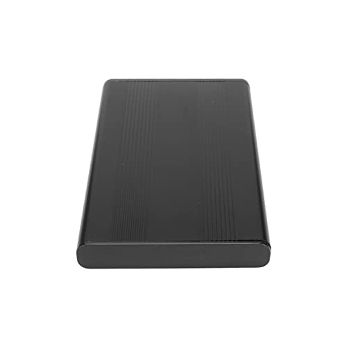 Disque Dur Externe, Disque Dur Portable avec Enceinte HDD Interface USB3.0 2,5 Pouces 5 Gops 2 to Capacité de Disque Dur Anti-Statique SSD Externe pour (Black)