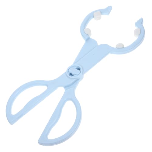 WEKAMOS Pinza para Biberón Multifuncional Azul Resistente al y Antideslizante Soporte Portátil para Botellas y Chupetes Herramienta Práctica para Bebés y Cocina