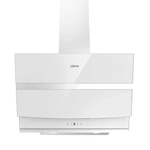 Ciarra CBCW6736N Kopffreie Dunstabzugshaube Schräghaube 60cm 650m³/h TouchControl Dimmbar LED-Beleuchtung – Bild 2