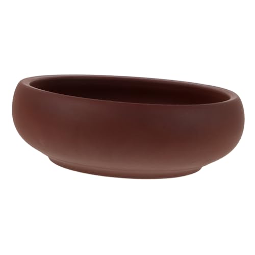 ULTECHNOVO Retro Clay Tea Bowl Vintage Tea Holder Reusable Drinking Cups Elegant Addition for Indoor and Outdoor Use Functional Versatility