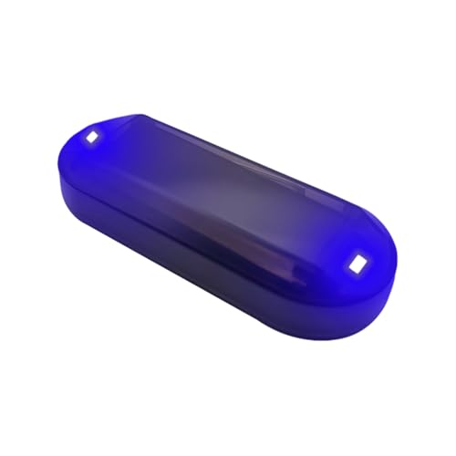 Alarma simulada para Coche con energía Solar | Sistema de Alarma para Coche con LED Intermitente Falso, energía Solar | Alarma de Coche de Larga duración con batería, antirrobo Duradero de