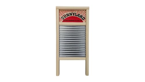 Sunnyland Stainless Steel Washboard (Pail Size 8½” x 18