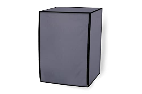 Image of Wings Star Polyester Front Load Washing Machine Cover Suitable For Bosch 6.5 Kg, 7 Kg, 7.5 Kg, 8 Kg, 8.5 Kg, 9 Kg. (63X63X81 Cms, Grey)