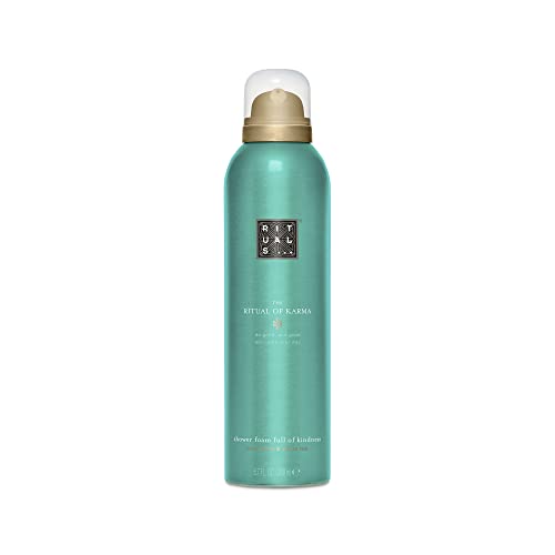 RITUALS Karma Foaming Shower Gel - Nourising Body Wash with Holy Lotus & White Tea - 6.7 Fl Oz