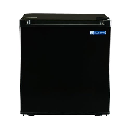 Blue Star MR60-2GB, Mini Refrigerator with Freezer, Direct Cool (45 Liter, Black, 2-star)
