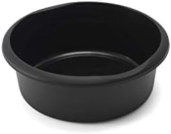 Addis Round Washing Up Bowl 7.7L Capacity in Midnight Black.