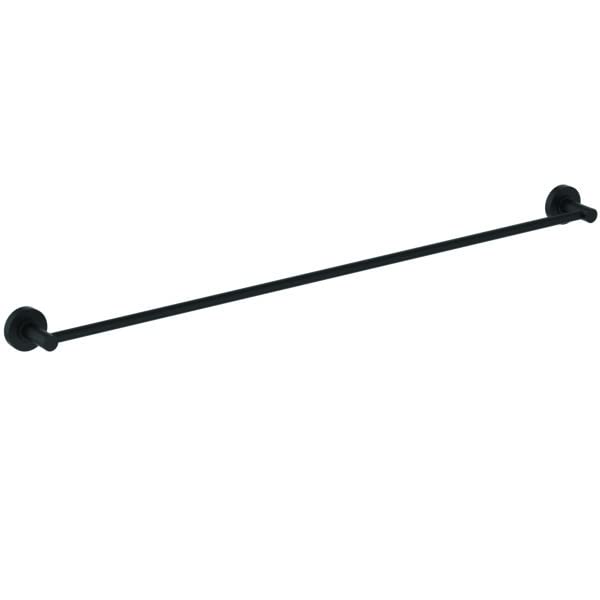 Ideal Standard - IOM, Barra toallero de 80 cm, Color Negro Seda