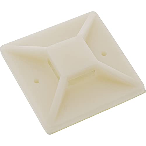 InLine Unbekannt 59965C Mounting Sockets for Cable Ties 20 x 20 mm Self-Adhesive Natural Pack of 10