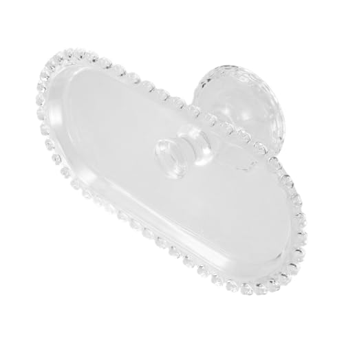 BESTOYARD 1Pieza Cristal Para Servir y Aperitivos Multifuncional Para Comidas y Snacks Casa Moderno Para Buffet y Comedor