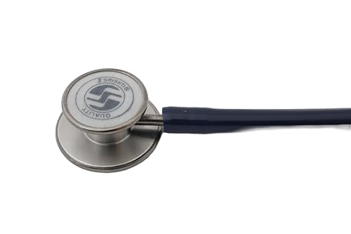 Image of THROB-SS|| VERSATILE ADULT AND PAEDIATRIC 2-SIDED CHEST PIECE|| ANODIZED ALUMINIUM HEADSET WITH COMFORTABLY ANGLED (Blue)