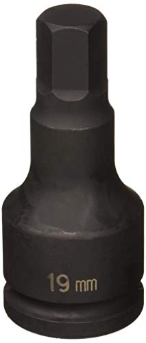 Douille hex pilote 3919 m gris pneumatique en acier forgé de haute précision