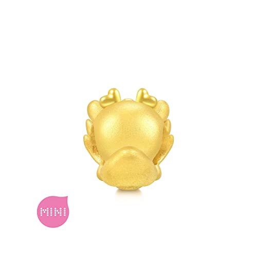 Image of CHOW SANG SANG 999 24K Solid Gold Mini Charm Chinese Zodiac Lovely Cute Animal Mini Charm Bracelet for Women