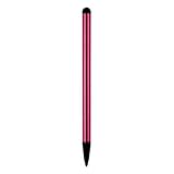 Dispositif d'écran capacitif universel de stylo tactile capacitif mini de stylet en métal d'alliage pour le téléphone portable et la tablette - rouge