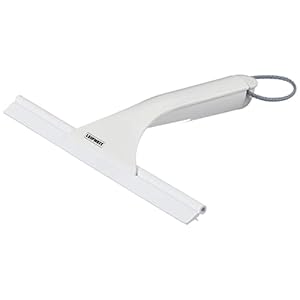 Leifheit Duschkabinenabzieher Cabino für Wände aus Glas, Acryl, Kacheln oder Fliesen, extra leichter Duschabzieher…