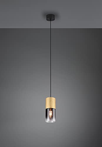 Suspension E27 en verre pour éclairer une table de repas - 3