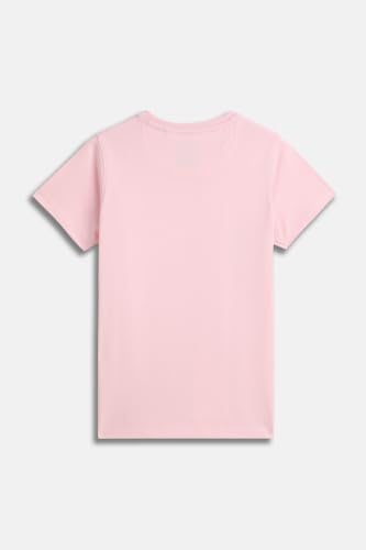 Image of Allen Solly Boys' Crew Neck T-Shirt | Stag Logo | Cotton | Regular Fit | Everyday Kids Casual Wear