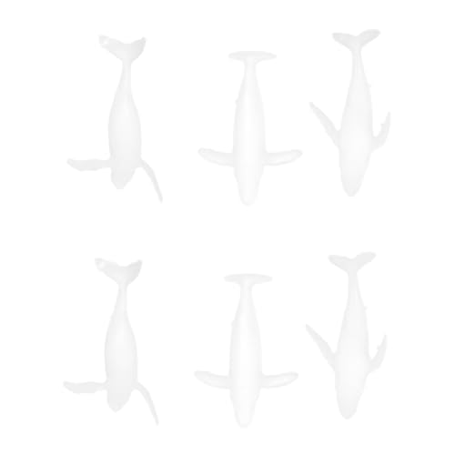 NUOBESTY 6個 水晶滴?海洋??模型 入り 手作り用シリコン充填材 滑らかで なエポキシフィリング クラフト初心者からプロ向け 海洋ミニチュ