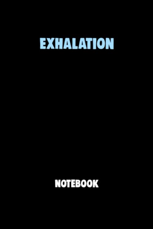 ExhalationNotebook University Graduation gift: Lined Notebook / Journal Gift, 120 Pages, 6x9, Soft Cover, Matte Finish