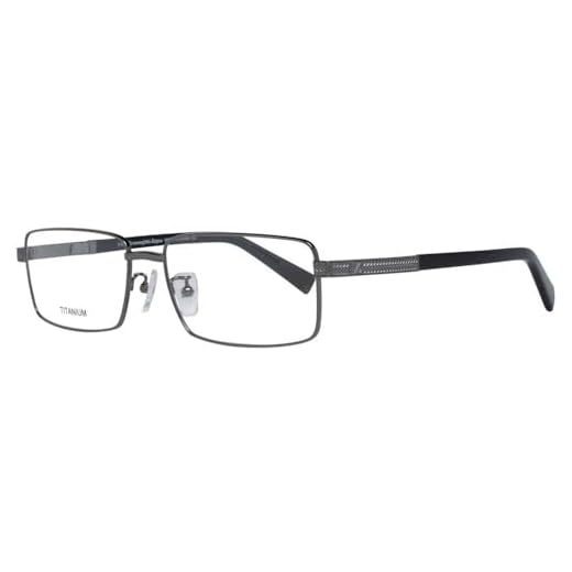 Ermenegildo Zegna Brillengestelle EZ5094-D Monturas de Gafas, Plateado (Silver), 57.0 para Hombre
