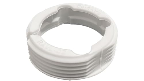 Thermostat Adapter für Heizungsventile RA, RAV, RAVL, Caleffi, Giacomini und M28 x 1,5 aus Kunststoff in Lichtgrau (Thermostat Adapter Set)