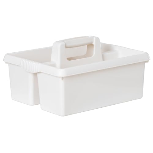 Tragbarer Organizer für Putzmittel 38x32x15 cm Weiss...