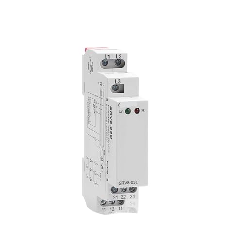 Perte de phase évitée avec le relais de protection 380V GRV8-03D/M460