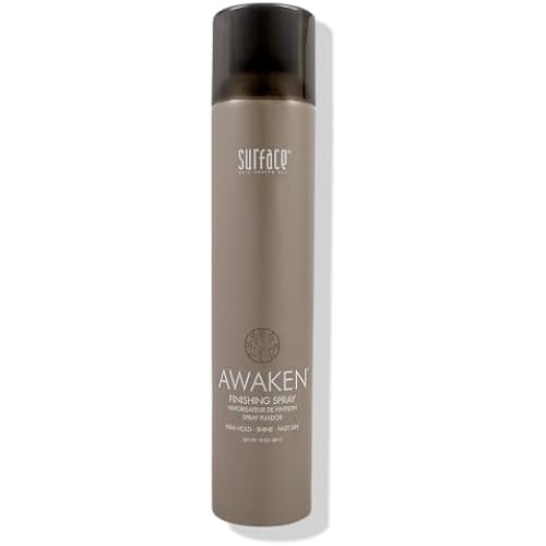 SURFACE Hair Awaken Finishing Spray, Thicken, Rejuvenate And Revitalize With A Firm Hold, Vegan And Paraben Free, 10 Fl. Oz.