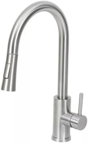 Torneira inox Monocomando Extensível Gourmet C/ducha Flexível