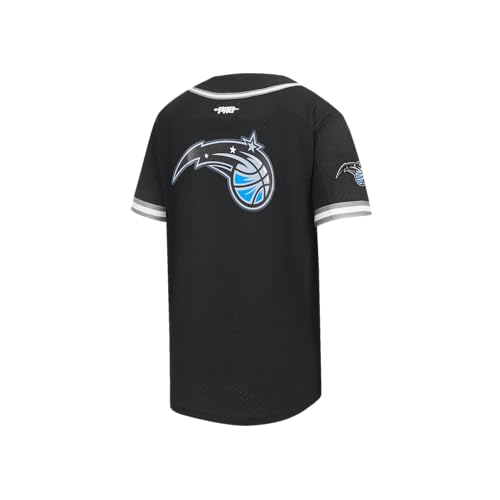 Camisa de baloncesto NBA Pro Standard para niño grande talla L negra y gris 4