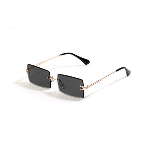 Image of SAM AND MARSHALL HARPER Eyeglass I Light Weight Frames I Rectangle Shape I Sheet Metal Frames I Prescription Friendly I Men & Women