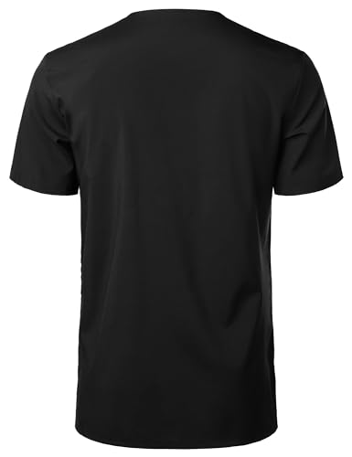 ZEROYAA Men's African Ethnic Hidden Button Short Sleeve Shirt Metallic Gold Printed Dashiki3