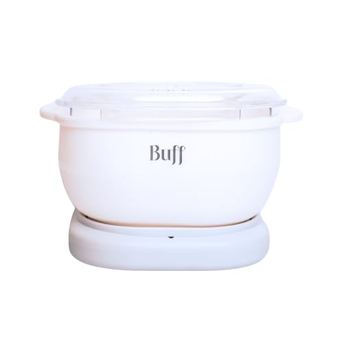 Collapsible Silicone Wax Heater, Wax Warmer for Hair Removal, Fast Heating, Easy Cleanup and Storage, 400ml Capacity, Perfect for At-Home Waxing
