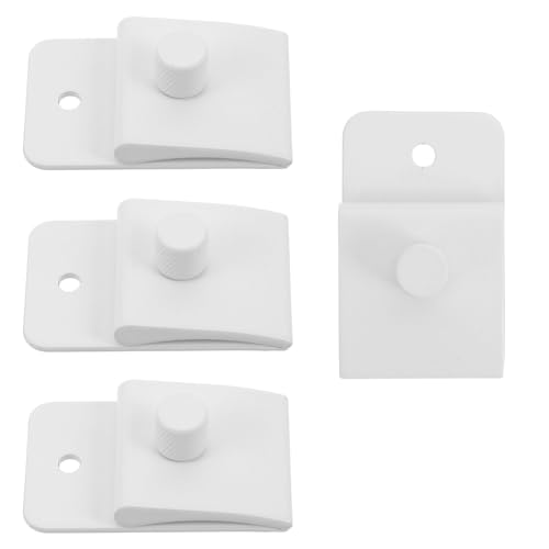 Clips de pared metálicos resistentes jojofuny que sujetan tapices pesados sin resbalar