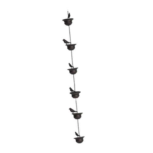 Image of Bnf Bird Rain Gutter Chain Decorative Sheds Awnings Yard Rainwater Catcher Chain 80cm|Home & Garden|Yard, Garden & Outdoor Living|Garden D?cor|Garden D?cor